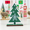 Christmas Ornaments Wooden Painted Snowflake Christmas Tree Ornaments