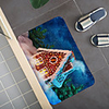 Christmas Pattern Rug Door Mat Hallway Carpets Area Rugs for Bedroom Living Room Carpet Kitchen Bathroom Anti-Slip Floor Mats