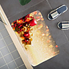 Christmas Santa Claus Holiday Party Christmas Tree Elk Snowflake Candle Gift Firepla Pattern Rug Door Mat Hallway Carpets Area Rugs for Bedroom Living Room Carpet Kitchen Bathroom Anti-Slip Floor Mats