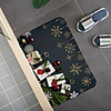 Christmas Santa Claus Holiday Party Christmas Tree Elk Snowflake Candle Gift Firepla Pattern Rug Door Mat Hallway Carpets Area Rugs for Bedroom Living Room Carpet Kitchen Bathroom Anti-Slip Floor Mats