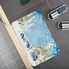 Christmas Santa Claus Holiday Party Christmas Tree Elk Snowflake Candle Gift Firepla Pattern Rug Door Mat Hallway Carpets Area Rugs for Bedroom Living Room Carpet Kitchen Bathroom Anti-Slip Floor Mats