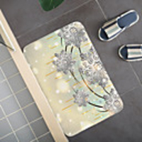 Christmas Santa Claus Holiday Party Christmas Tree Elk Snowflake Candle Gift Firepla Pattern Rug Door Mat Hallway Carpets Area Rugs for Bedroom Living Room Carpet Kitchen Bathroom Anti-Slip Floor Mats