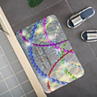 Christmas Santa Claus Holiday Party Christmas Tree Elk Snowflake Candle Gift Firepla Pattern Rug Door Mat Hallway Carpets Area Rugs for Bedroom Living Room Carpet Kitchen Bathroom Anti-Slip Floor Mats