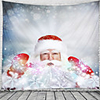 Christmas Santa Claus Holiday Party Wall Tapestry Art Decor Blanket Curtain Picnic Tablecloth Hanging Home Bedroom Living Room Dorm Decoration Christmas Gift