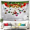 Christmas Santa Claus Holiday Party Wall Tapestry Art Decor Blanket Curtain Picnic Tablecloth Hanging Home Bedroom Living Room Dorm Decoration Christmas Gift Polyester Views