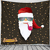 Christmas Santa Claus Holiday Party Wall Tapestry Art Decor Blanket Curtain Picnic Tablecloth Hanging Home Bedroom Living Room Dorm Decoration Christmas Old Man