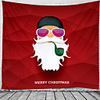 Christmas Santa Claus Holiday Party Wall Tapestry Art Decor Blanket Curtain Picnic Tablecloth Hanging Home Bedroom Living Room Dorm Decoration Christmas Old Man