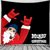 Christmas Santa Claus Holiday Party Wall Tapestry Art Decor Blanket Curtain Picnic Tablecloth Hanging Home Bedroom Living Room Dorm Decoration Christmas Old Man Rock