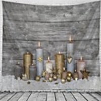 Christmas Santa Claus Holiday Party Wall Tapestry Art Decor Blanket Curtain Picnic Tablecloth Hanging Home Bedroom Living Room Dorm Decoration Christmas Tree Gift Fireplace