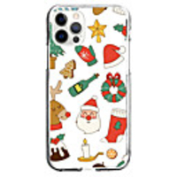 Christmas Style Case For Apple iPhone 12 iPhone 12 Mini iPhone 12 Pro Max Unique Design Protective Case with Screen Protector Back Cover TPU