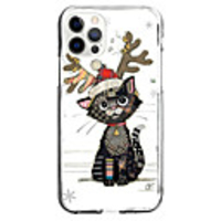 Christmas Style Case For Apple iPhone 12 iPhone 12 Mini iPhone 12 Pro Max Unique Design Protective Case with Screen Protector Back Cover TPU