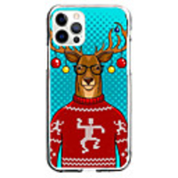 Christmas Style Case For Apple iPhone 12 iPhone 12 Mini iPhone 12 Pro Max Unique Design Protective Case with Screen Protector Back Cover TPU