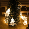 Christmas Tree Shaped LED Fairy String Lights 1.5M 3M 6M Christmas Garland Lights Battery Operation Christmas Garden Holiday Party Decoration miniinthebox