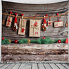 Christmas Wall Tapestry Art Decor Blanket Curtain Picnic Tablecloth Hanging Home Bedroom Living Room Dorm Decoration Polyester Gift Game
