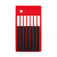 Cigarette Shape Protective Silicon Case for BlackBerry 8520 (Red)