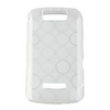 Circle Pattern Protective TPU Case for Blackberry 9500/9530 White