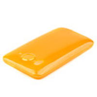 Circle Pattern Protective TPU Case for HTC Desier HD Color Random