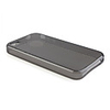 Circle Pattern Protective TPU Case for iPhone 4G Translucent Black