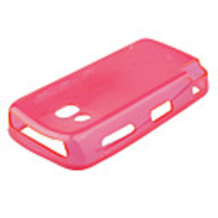 Circle Pattern Protective TPU Case for Noika 5800 Rose Red