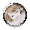 Circular Matt Mirror With Eye-Open&Close Girl Image-Colorful