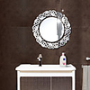 Circular Pattern Wall Stickers Mirror Wall Stickers Decorative Wall Stickers,  Acrylic Home Decoration Wall Decal Wall Decoration 1pc