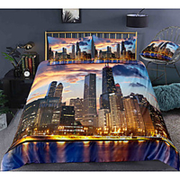 City View 3-Piece Duvet Cover Set Hotel Bedding Sets Comforter Cover with Soft Lightweight Microfiber,  Include 1 Duvet Cover,  2 Pillowcases for Double/Queen/King(1 Pillowcase for Twin/Single) miniinthebox