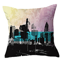 City View Double Side Cushion Cover 1PC Soft Decorative Square Throw Pillow Cover Cushion Case Pillowcase for Sofa Bedroom Livingroom Outdoor Superior Quality Machine Washable Outdoor Cushion for Sofa Couch Bed Chair miniinthebox