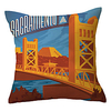 City View Double Side Cushion Cover 1PC Soft Decorative Square Throw Pillow Cover Cushion Case Pillowcase for Sofa Bedroom Livingroom Outdoor Superior Quality Machine Washable Outdoor Cushion for Sofa Couch Bed Chair miniinthebox