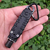 Classic Combination Multifunctional Screwdriver Mini Tools Portable Pocket Keychain Screwdriver With Slot Hex Screwdriver LED Light