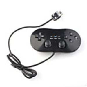 Classic Game Controller for Wii (Black)