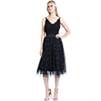 Classic Lolita 1950s Vacation Dress Dress Petticoat Hoop Skirt Tutu Under Skirt Women