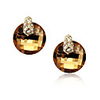 Classic Small Ball Crystal Ear Studs