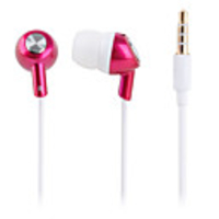 Classic Style In-Ear Earphones (Pink)