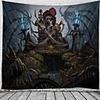 Classic Theme / Halloween Wall Decor 100% Polyester Classic / Psychedelic Wall Art,  150100 cm Decoration