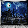 Classic Theme / Halloween Wall Decor 100% Polyester Classic / Psychedelic Wall Art,  150100 cm Decoration