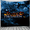 Classic Theme / Halloween Wall Decor 100% Polyester Classic / Psychedelic Wall Art,  150100 cm Decoration