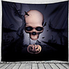 Classic Theme / Halloween Wall Decor 100% Polyester Classic / Psychedelic Wall Art,  150100 cm Decoration