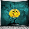Classic Theme / Halloween Wall Decor 100% Polyester Classic / Psychedelic Wall Art,  150100 cm Decoration