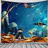 Classic Theme / Halloween Wall Decor 100% Polyester Classic / Psychedelic Wall Art,  150100 cm Decoration