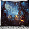 Classic Theme / Halloween Wall Decor 100% Polyester Classic / Psychedelic Wall Art,  150100 cm Decoration