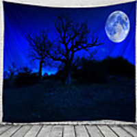 Classic Theme / Halloween Wall Decor 100% Polyester Classic / Psychedelic Wall Art,  150100 cm Decoration