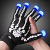 Classic Theme LED Lighting Light Up Toy LED Gloves Finger Lights Lighting Fingertips Holiday Color Gradient Adults for Birthday Gifts and Party Favors