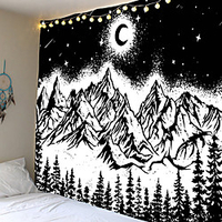 Classic Theme Wall Decor 100% Polyester Contemporary Wall Art Wall Tapestries Decoration