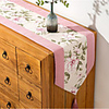 Classical Chinese Pastoral Style Stitching Table Runner 32cm x 180cm/32 cm x 210 cm