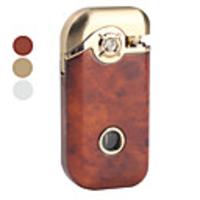 Classical Windproof Gas Lighter with LED (Assorted Colors)