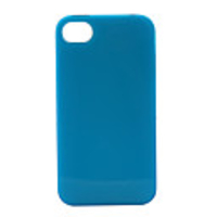 Classy Thickened Crystal Back Case for iphone4(Blue)