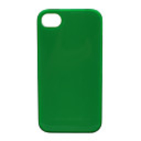 Classy Thickened Crystal Back Case for iphone4(Green)