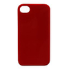 Classy Thickened Crystal Back Case for iphone4(Red)