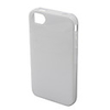 Classy Thickened Crystal Back Case for iphone4(White)