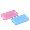 Clear Frosted TPU Skin Case for HTC Desier Color Random